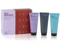 Max Benjamin Rankų kremų rinkinys LUXURY HAND CREAM TRIO 3 x 75 ml