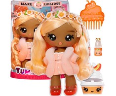 120797EUC Yummiland Large Doll + Lūpų blizgis Pet- Piper Peach