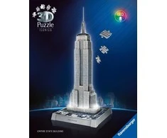 Ravensburger 3D dėlionė Iconics Empire State Building