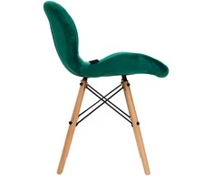 Activeshop Kėdė 4Rico QS-186 Scandi Velvet Žalias
