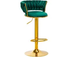 Activeshop Baro kėdė 4RICO ROMAN VELVET Žalias