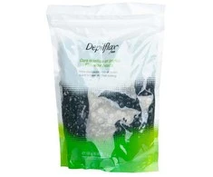 Activeshop Vaškas granulėse Depilflax Negra Elastica, 1kg