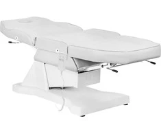 Activeshop Kosmetologinis krėslas ELECTRIC COSMETIC CHAIR 1 MOTOR Baltas