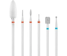 Activeshop Frezos antgalių rinkinys Exo Pro podo, 6 vnt.
