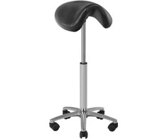 Activeshop Kosmetologinė meistro kėdutė STOOL BEAUTY Juodas HIGH