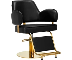 Activeshop Kirpyklos kėdė Gabbiano Professional Hairdressing Chair Linz Juodas Gold