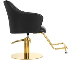 Activeshop Kirpyklos kėdė HAIRDRESSING CHAIR MARBELLA GOLD Juodas