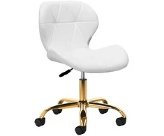 Activeshop Kosmetologinė meistro kėdutė QS-06G Baltas