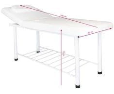 Activeshop Stacionarus masažo stalas 812 (Baltas)