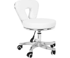 Activeshop Kosmetologinė pedikiūro kėdutė BEAUTY STOOL PEDICURE Baltas 40-44CM