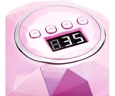 Activeshop Nagų lempa UV LED Shiny 86W Rožinė
