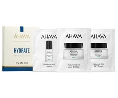 Ahava hydrate try me trio mėginėlių rinkinys