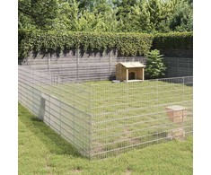 Aptvaras gyvūnams, 48 segmentai, 54x100cm, galvanizuota geležis