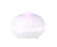Drėkintuvas Activeshop Eterinių aliejų garintuvas su nuotolinio valdymo pulteliu SPA DROP Baltas WOOD