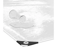 augalų danga su ąselėmis 1x8 m PVC