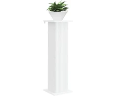 Augalų stovas 2 pcs Balta 305 x 30 x 1005 cm Apdirbta mediena