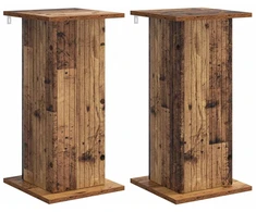 Augalų stovas 2 pcs Sendintos medienos 305 x 30 x 605 cm