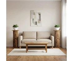 Augalų stovas 2 pcs Sendintos medienos 305 x 30 x 805 cm