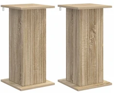 Augalų stovas 2 pcs Sonoma ąžuolas 305 x 30 x 605 cm