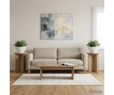 Augalų stovas 2 vnt Artisano ąžuolo Ø295 x 40 cm