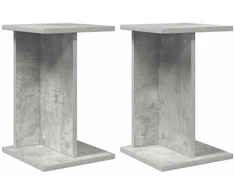 Augalų stovas 2 vnt Betono Pilka 25 x 255 x 405 cm