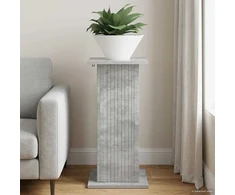 Augalų stovas Betono pilka 305 x 30 x 605 cm Apdirbta mediena