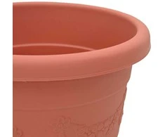 Augalų vazonai 24 pcs Raudona plyta Ø 39 x 32 cm Plastmasė