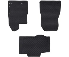 Automobilių kilimėlis 3 pcs Juoda Guma