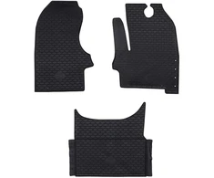 Automobilių kilimėlis 3 pcs Juoda tinkamas Iveco DAILY 2014-