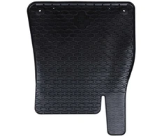 Automobilių kilimėlis 4 pcs Juoda Guma
