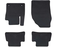 Automobilių kilimėlis 4 pcs Juoda Guma