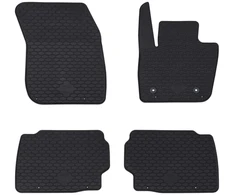 Automobilių kilimėlis 4 pcs Juoda Tinka Ford MONDEO 2014- Guma