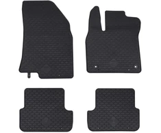 Automobilių kilimėlis 4 pcs Juoda Tinka SANDERO 2020- Guma