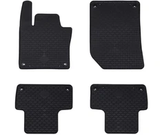 Automobilių kilimėlis 4 pcs Juoda Tinka Volvo XC60 2018- Guma