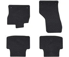 Automobilių kilimėlis 4 pcs Juoda Tinka VW PASSAT B8 2014-2023