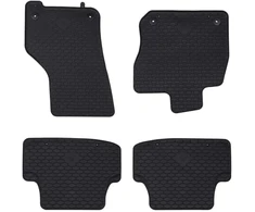 Automobilių kilimėlis 4 pcs Juoda tinka VW GOLF VIII MHEV 2020-