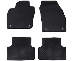 Automobilių kilimėlis 4 pcs Juoda tinka VW T-CROSS 2019-iki