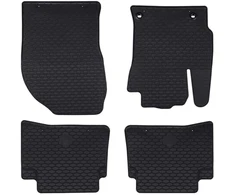 Automobilių kilimėlis 4 pcs Juoda tinka Toyota COROLLA 2019-