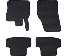 Automobilių kilimėlis 4 pcs Juoda tinka AUDI Q2 2017 Guma
