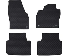 Automobilių kilimėlis 4 pcs Juoda tinkamas KAMIQ 2019- Guma