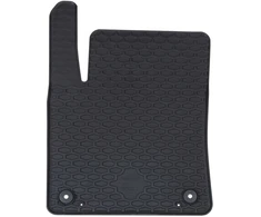 Automobilių kilimėlis 4 pcs Juodas Guma