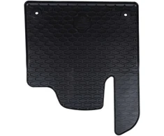 Automobilių kilimėlis 4 pcs Juodas Guma