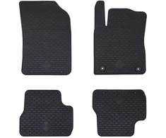 Automobilių kilimėlis 4 pcs Juodas tinka C3 2017-2024 Guma