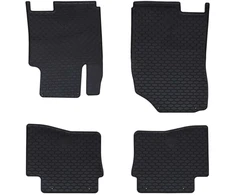 Automobilių kilimėlis 4 pcs Juodas tinka HYUNDAI i20 2014-2019