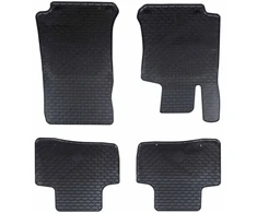 Automobilių kilimėlis 4 pcs Juodas tinka GLC 2016-2022 Guma