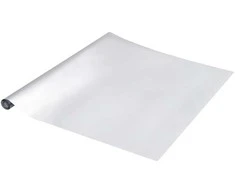 Baldų lipdukas Sidabro 90 x 500 cm Plastmasė
