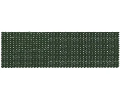 Balkono ekranas su lapais Tamsiai žalia 500 x 150 cm