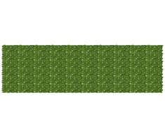 Balkono ekranas su lapais Žalia ir geltona 500 x 150 cm