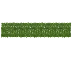 Balkono ekranas su lapais Žalia ir geltona 500 x 100 cm