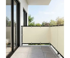 Balkono privatumo ekranas 150 x 400 cm Audinys su PU danga